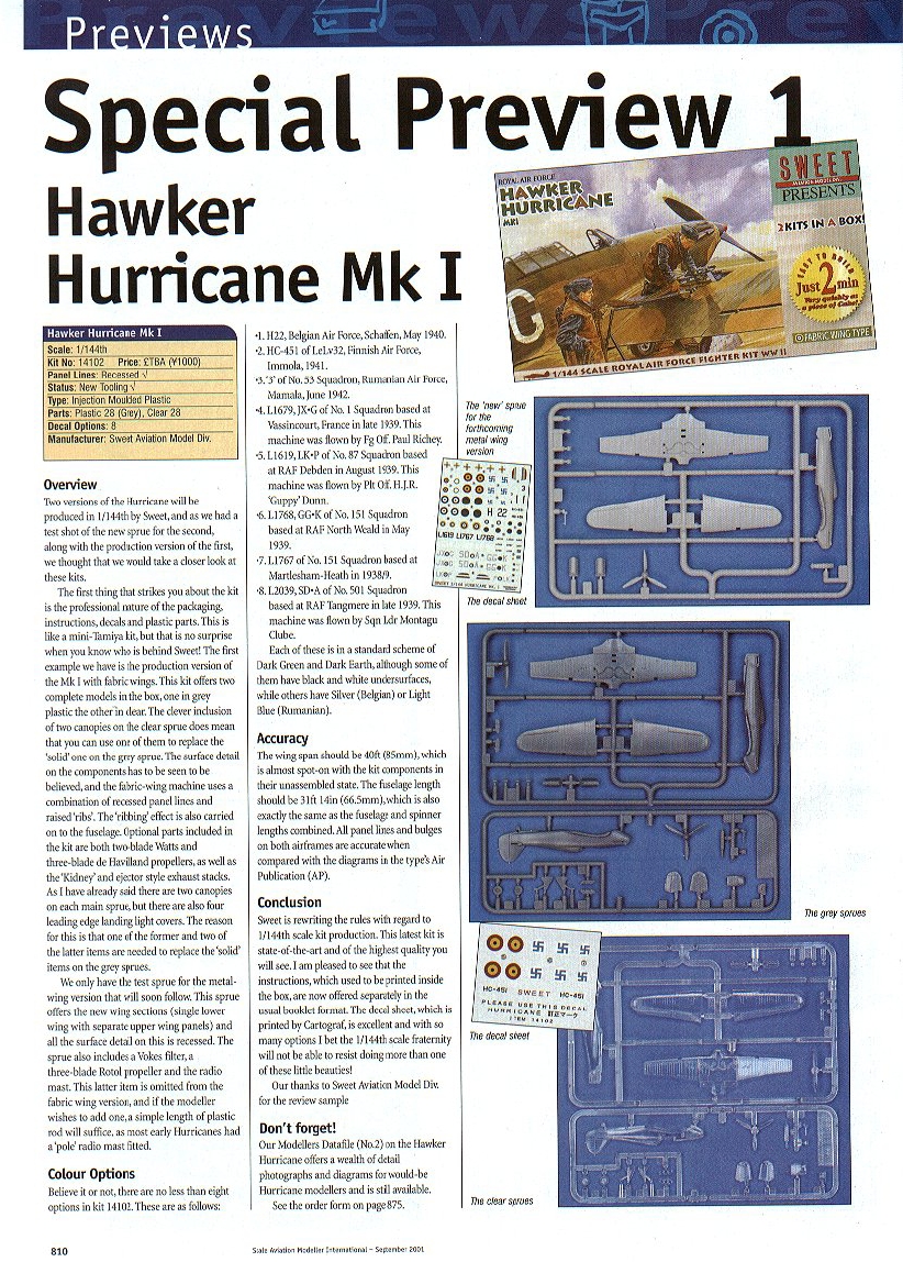 Scale Aviation Modeller International 2001-09